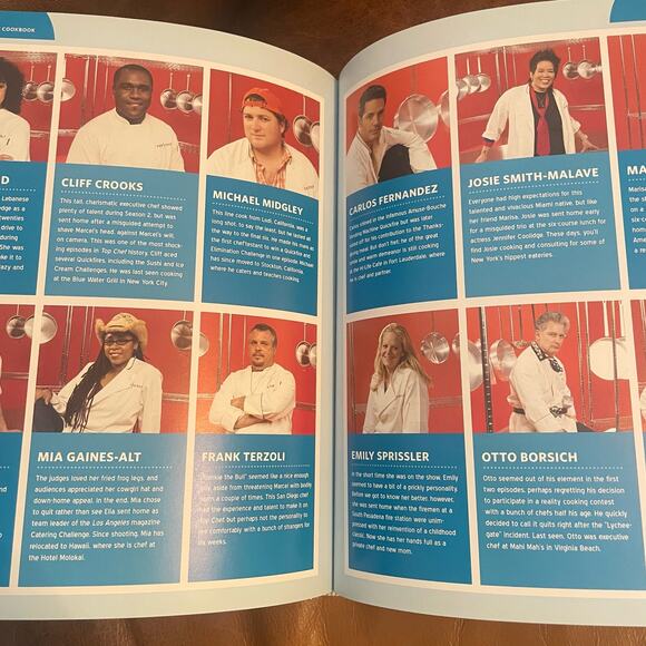 Top Chef The Quickfire Cookbook hardcover book amazing detailed Bravo! 224 pgs - Picture 4 of 7